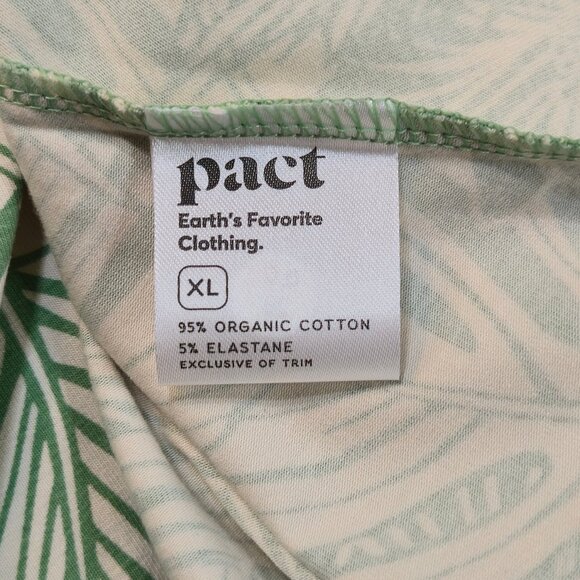 Pact XL Midi Skirt Tropical Fit & Flair Organic Cotton - Picture 6 of 8